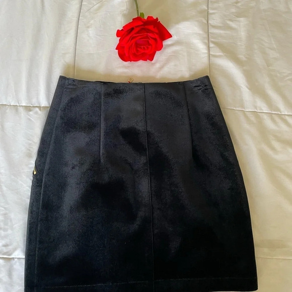 Sandro velour zip mini skirt - Picture 7 of 11